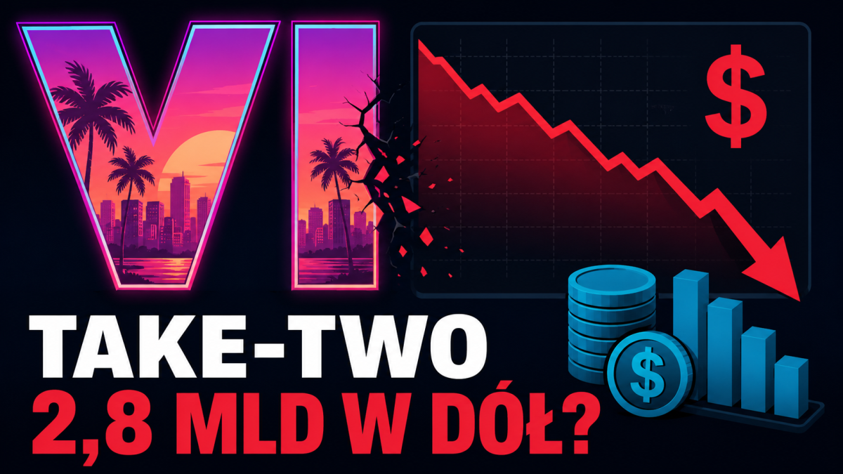 Take-Two straciło chwilowo około 2,8 mld dolarów wyceny. Spadek zbiegł się z wyciekami GTA VI