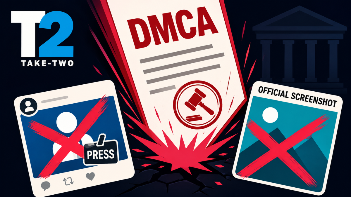 Take-Two przesadziło z DMCA? Dziennikarz dostał blokadę za publiczne dokumenty, a GameSpot za oficjalny screenshot GTA VI