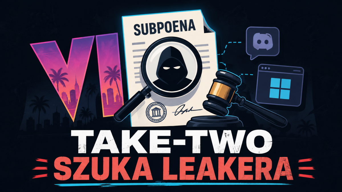 Take-Two chce poznać tożsamość osób stojących za wyciekami GTA VI. Microsoft i Discord dostały wezwania