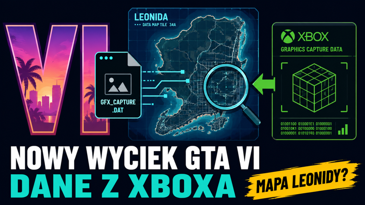 Kolejny niezależny wyciek GTA VI. Plik z Xboxa może ujawniać szczegóły mapy Leonidy