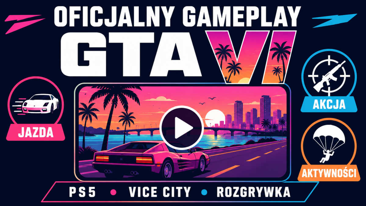 Rockstar wreszcie pokazało oficjalny gameplay GTA VI. Tak wygląda gra na PlayStation 5