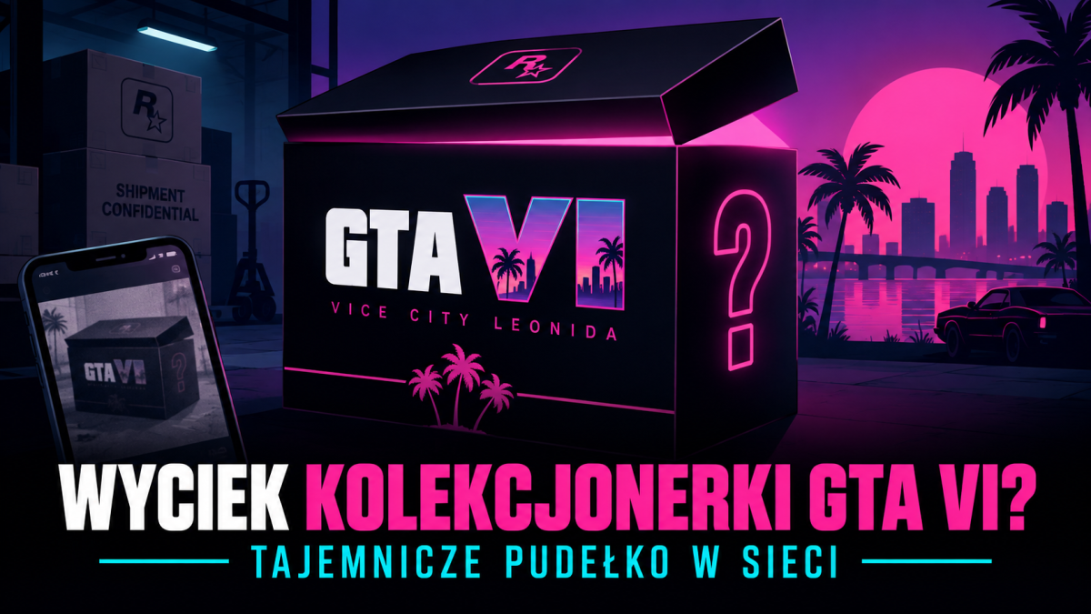 Wyciek sugeruje edycję kolekcjonerską GTA VI. W sieci pojawiły się zdjęcia tajemniczego pudełka