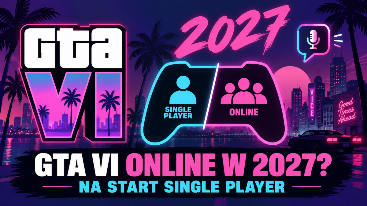 GTA VI najpierw dla jednego gracza. Szef Twitcha mówi o multiplayerze w 2027 roku