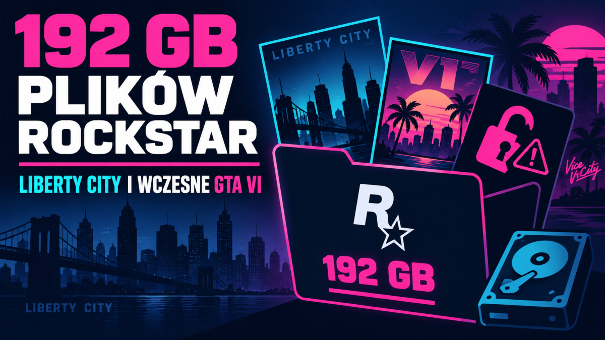 192 GB plików Rockstar trafiło do sieci. Liberty City dla GTA V i bardzo wczesne GTA VI
