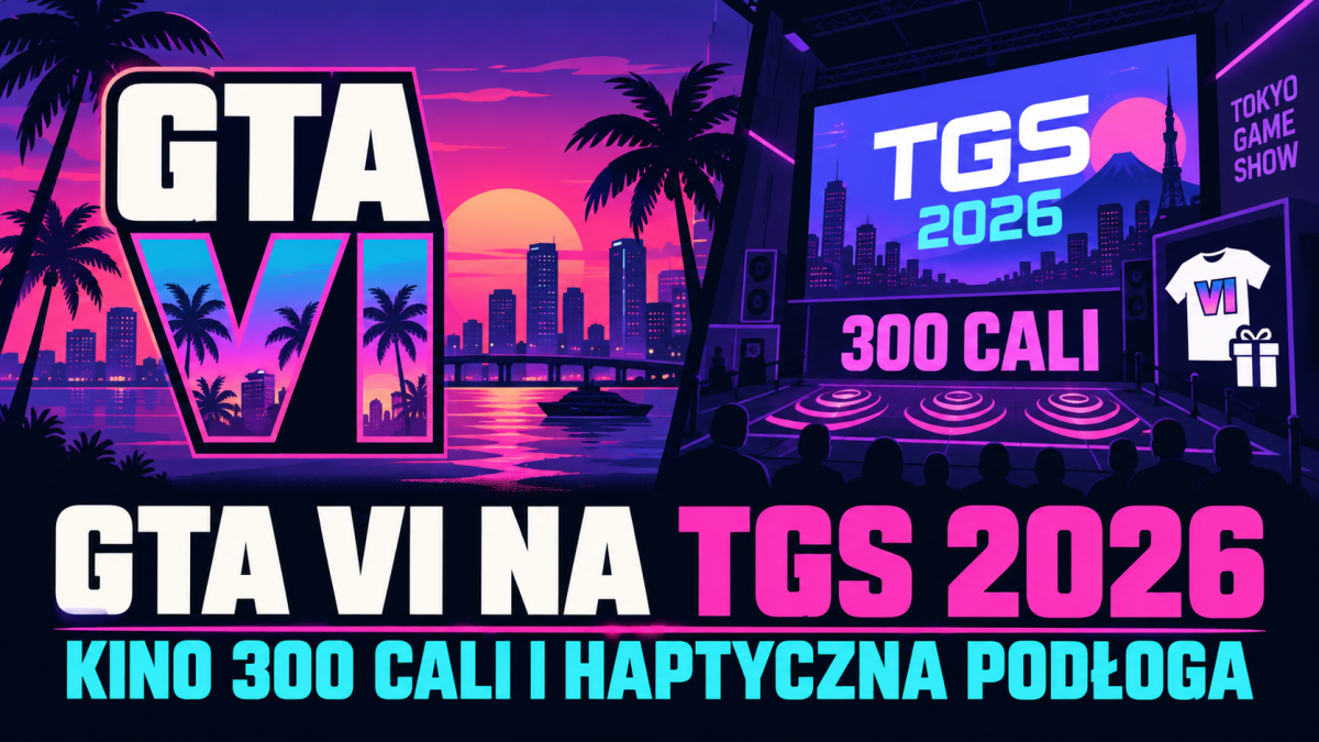 GTA VI na Tokyo Game Show 2026. Sony przygotowało specjalne kino z haptyczną podłogą