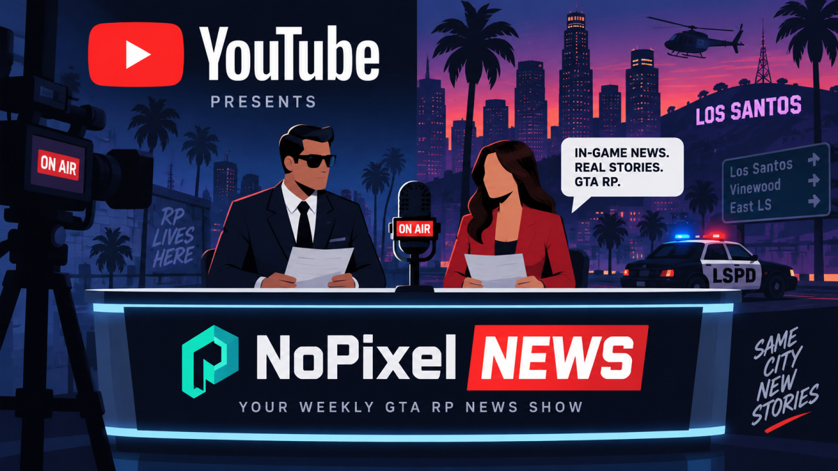 YouTube uruchamia własny program o GTA RP. NoPixel News dostanie 18 odcinków
