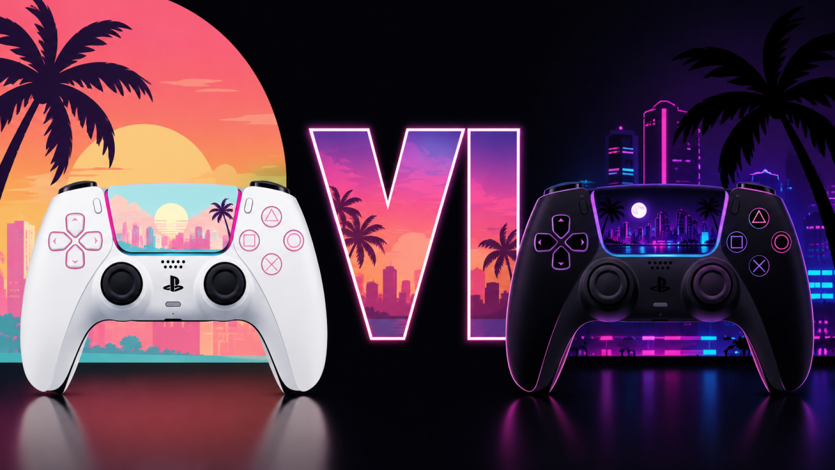 Sony pokazało dwa limitowane kontrolery DualSense GTA VI. Premiera razem z grą