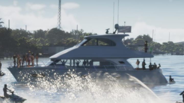 Horizon Power Catamarans PC60 — kadr z GTA VI