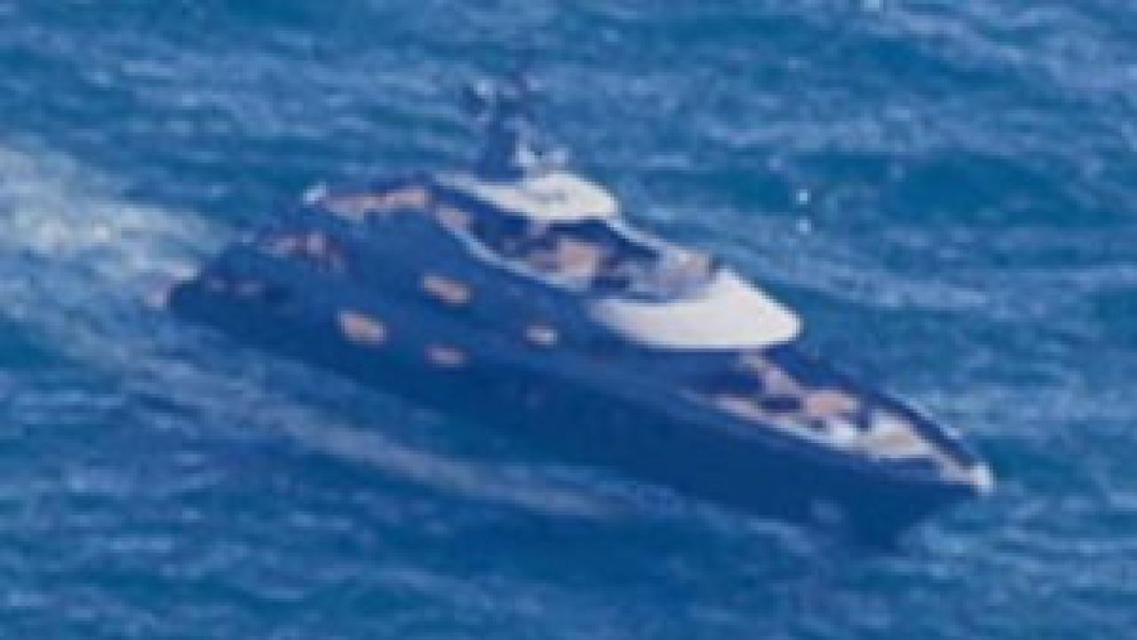 Lurssen 73m Coral Ocean — kadr z GTA VI