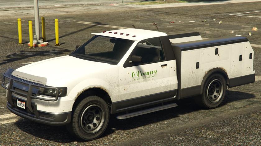 Brute Utility Truck (Van) — obraz referencyjny ze starszej części GTA
