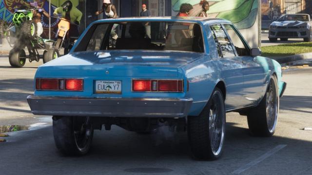 Declasse Impaler '80 — kadr z GTA VI