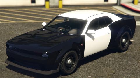 Bravado Police Gauntlet Interceptor — obraz referencyjny ze starszej części GTA