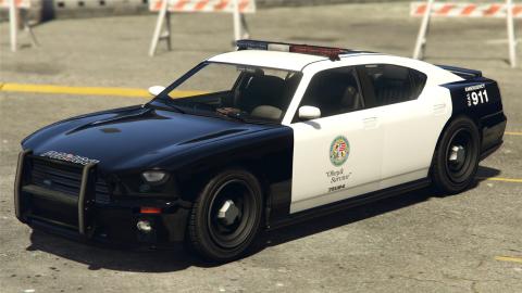 Bravado Police Cruiser (Buffalo) — obraz referencyjny ze starszej części GTA