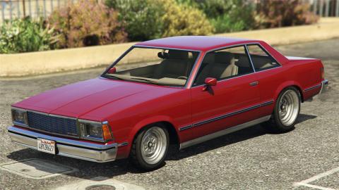 Declasse Tulip M-100 — obraz referencyjny ze starszej części GTA