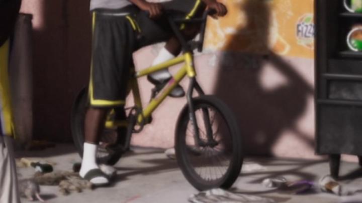 BMX w Grand Theft Auto VI — kadr z paczki redakcyjnej V142