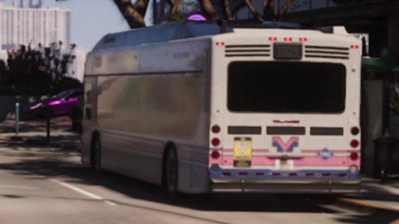Bus w Grand Theft Auto VI — kadr z paczki redakcyjnej V109