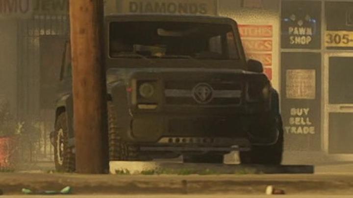 Benefactor Dubsta w Grand Theft Auto VI — kadr z paczki redakcyjnej V064