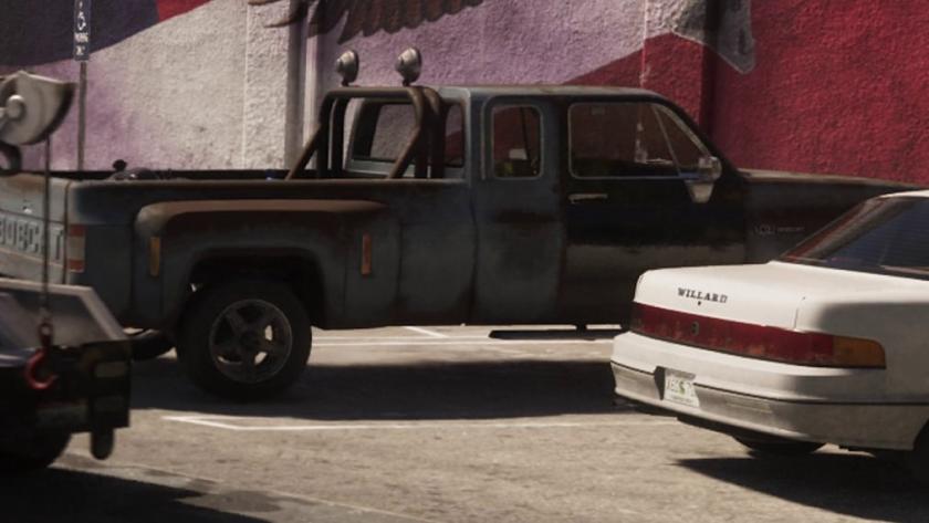 Declasse Bobcat XL w Grand Theft Auto VI — kadr z paczki redakcyjnej V100